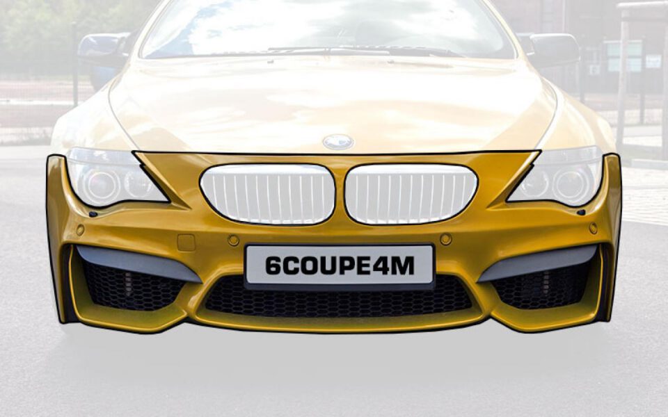 6COUPE4M Frontstoßstange für BMW 6'er E63/E64