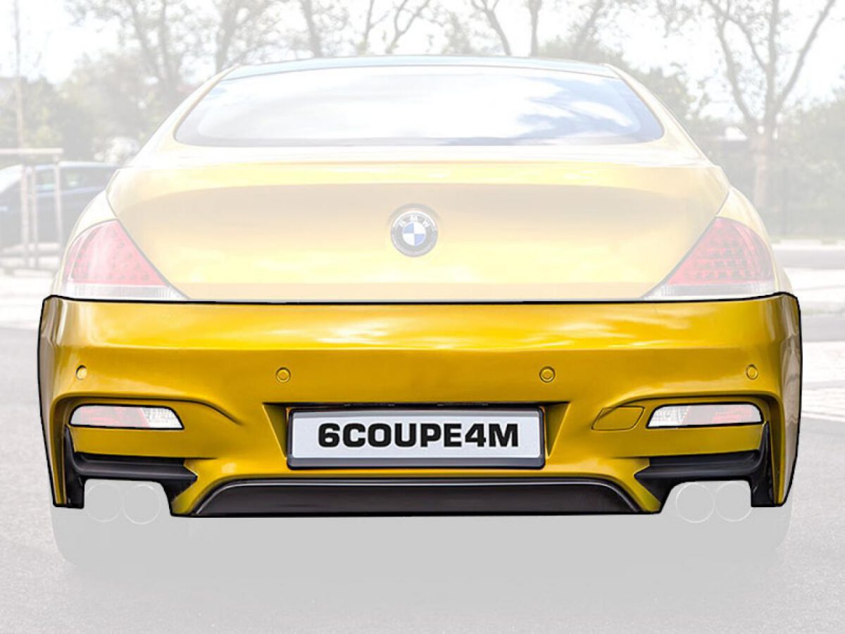 6COUPE4M Heckstoßstange für BMW 6'er E63/E64