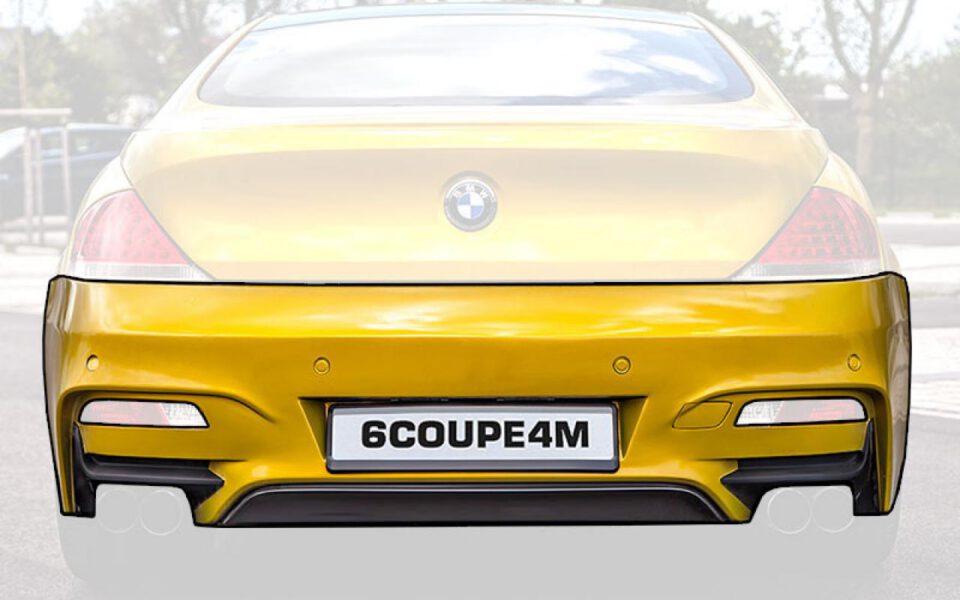 6COUPE4M Heckstoßstange für BMW 6'er E63/E64