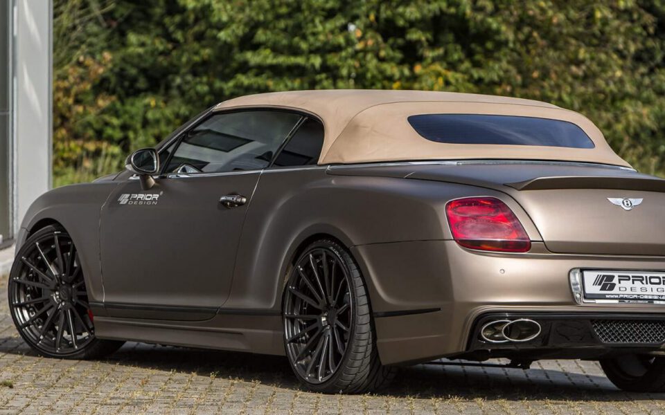 PD Heckstoßstange für Bentley Continental GT/GTC