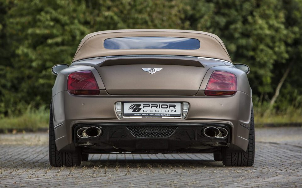 PD Heckklappenspoiler für Bentley Continental GT/GTC