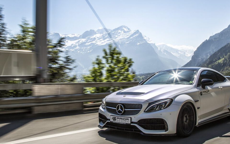 Mercedes C-Coupé C205 Tuning - PD65CC Widebody Aerodynamik-Kit