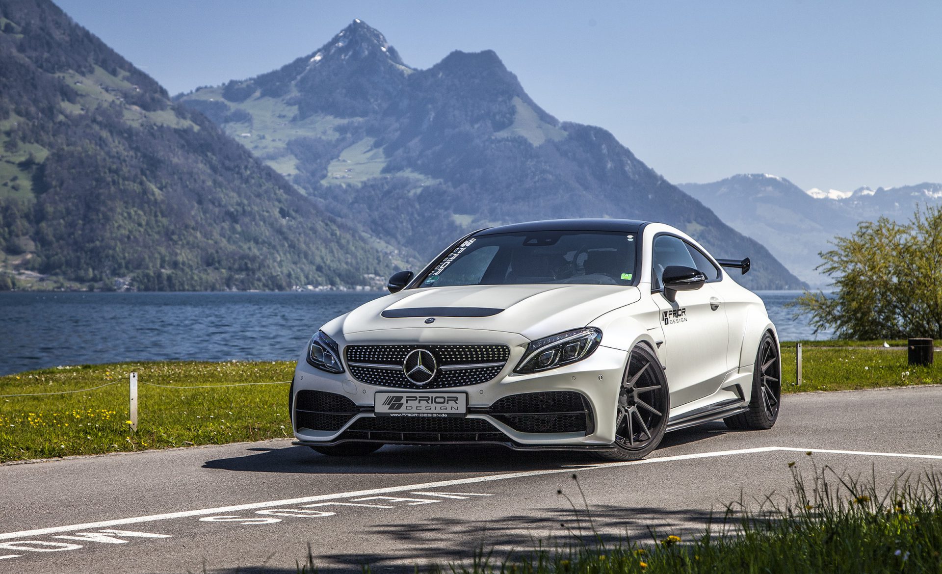 Mercedes C-Coupé C205 PD65CC Widebody-Kit