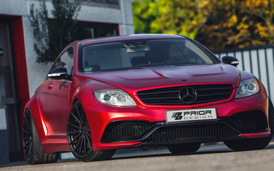 Mercedes CL C216 Tuning - PD Black Edition V4 Widebody Aerodynamik-Kit