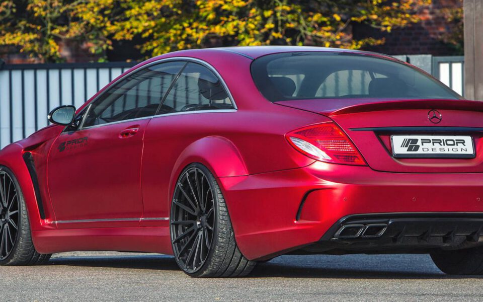 Mercedes CL C216 Tuning - PD Black Edition V4 Widebody Aerodynamik-Kit