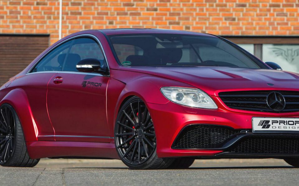Mercedes CL C216 Tuning - PD Black Edition V4 Widebody Aerodynamik-Kit