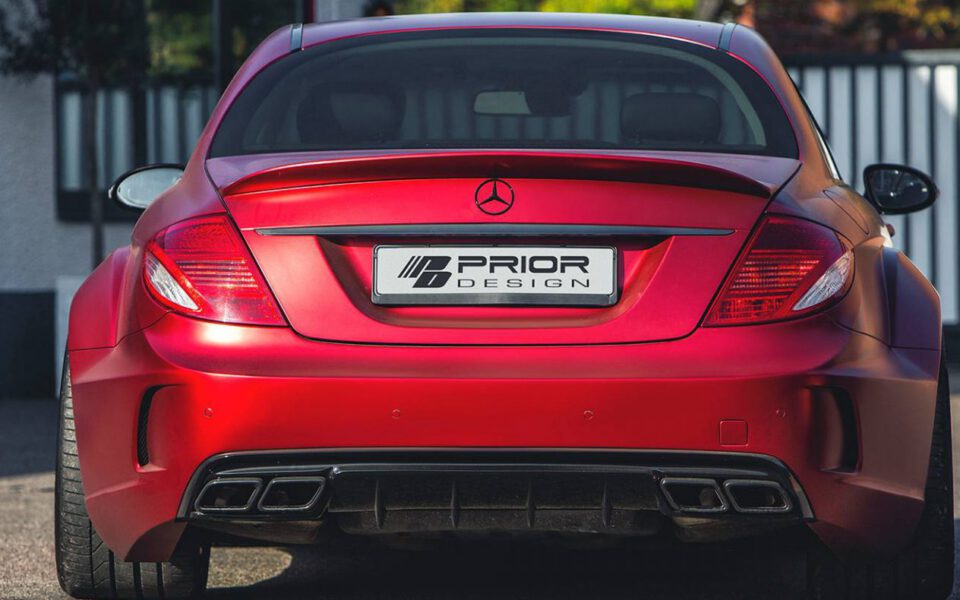 Mercedes CL C216 Tuning - PD Black Edition V4 Widebody Aerodynamik-Kit