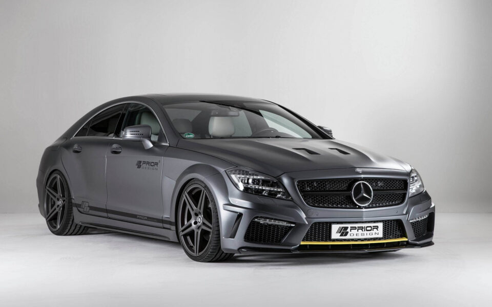 PD550 Black Edition Motorhaubenaufsatz für Mercedes CLS C218