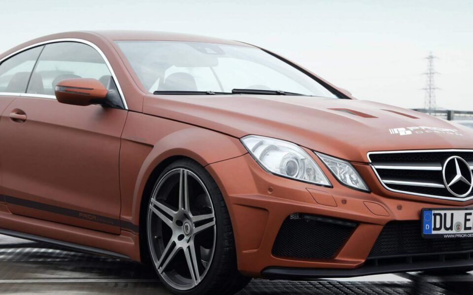 Mercedes E-Coupe/Cabrio C207/A207 Tuning - PD850 Black Edition Widebody Kit