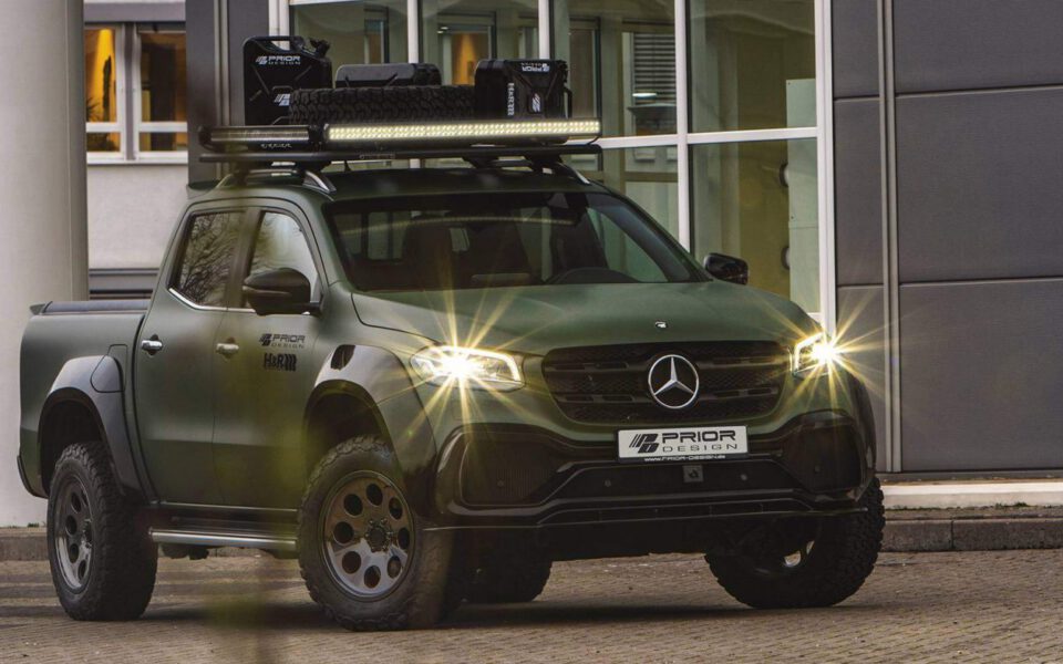 Mercedes X-Klasse Tuning - PD550 Widebody Aerodynamik-Kit