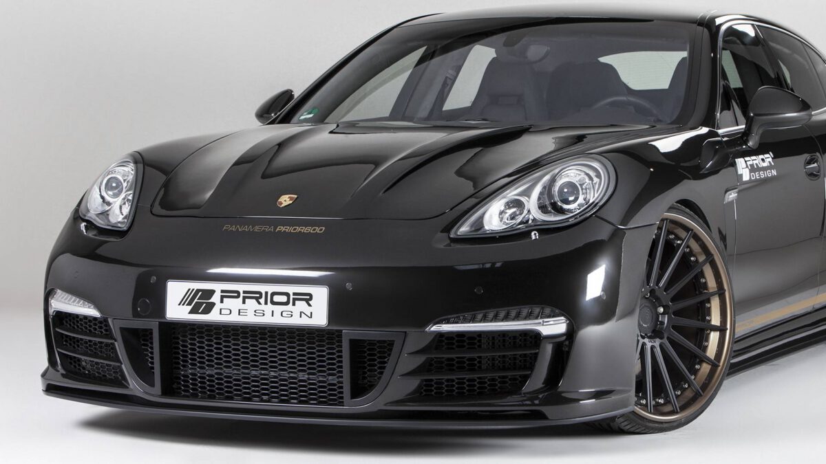 P600 Frontstoßstange inkl. Frontspoiler für Porsche Panamera 970