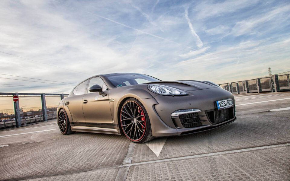P600WB Frontstoßstange inkl. Frontspoiler für Porsche Panamera 970