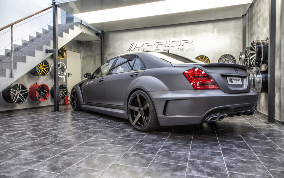 PD Black Edition Heckklappenspoiler für Mercedes S-Klasse W221