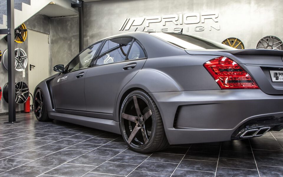 PD Black Edition Heckklappenspoiler für Mercedes S-Klasse W221