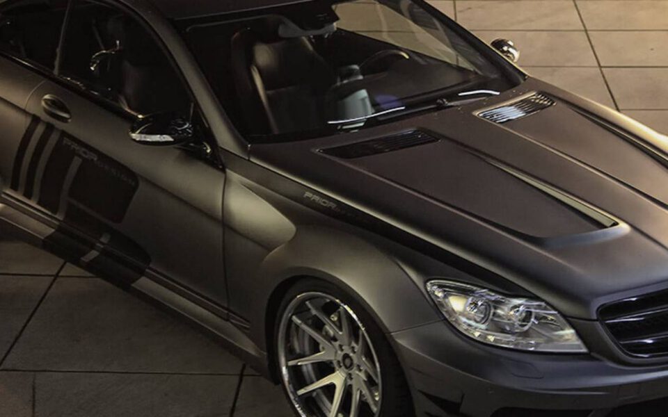 PD Black Edition V2 Motorhaube für Mercedes CL C216 Facelift