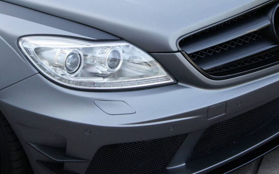 PD Black Edition V2 Frontstoßstange + Frontspoilerschwert für Mercedes CL C216 Facelift