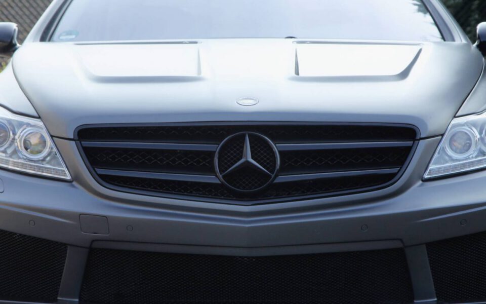 PD Black Edition V2 Frontstoßstange + Frontspoilerschwert für Mercedes CL C216 Facelift