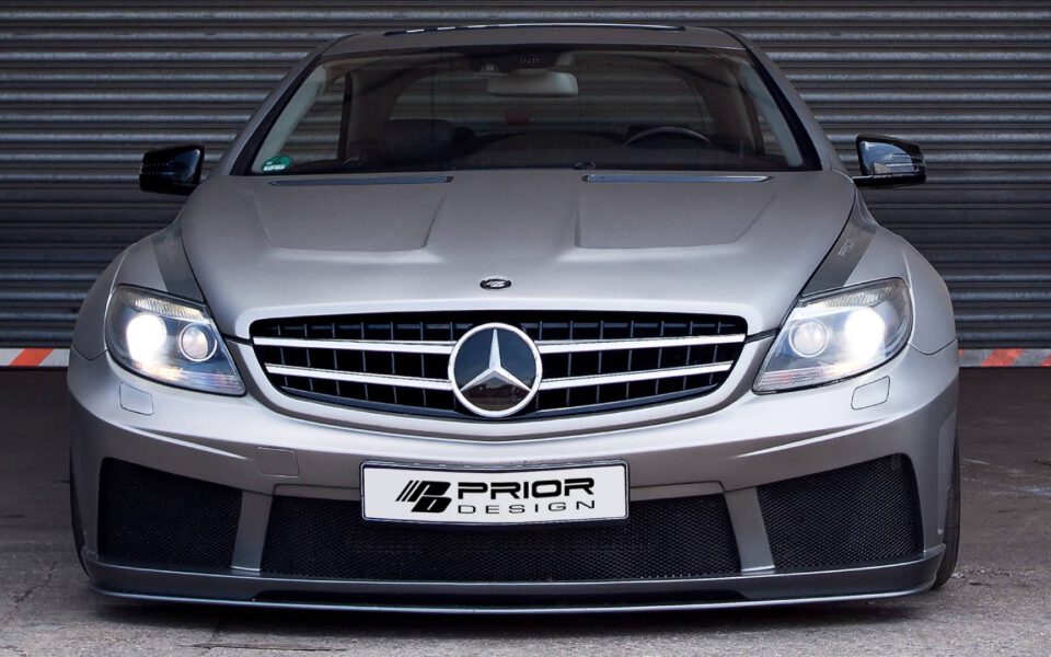 Black Edition V2 Widebody Aerodynamik-Kit für Mercedes CL C216 Pre-Facelift