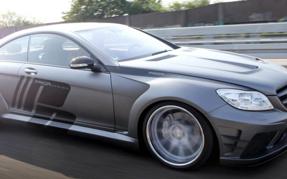 PD Black Edition V2 Frontkotflügel für Mercedes CL C216 Facelift