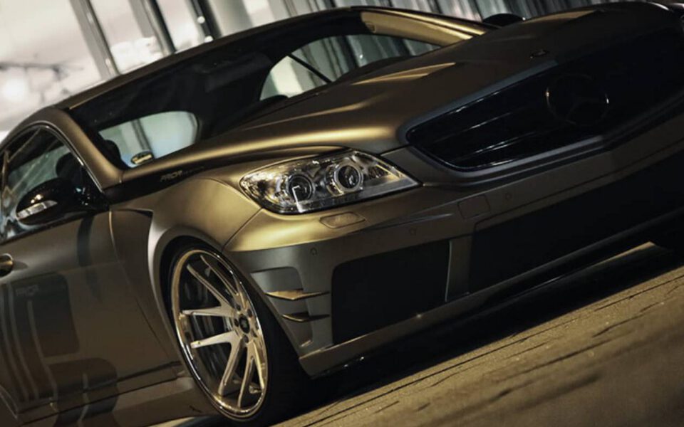 PD Black Edition V2 Frontkotflügel für Mercedes CL C216 Facelift