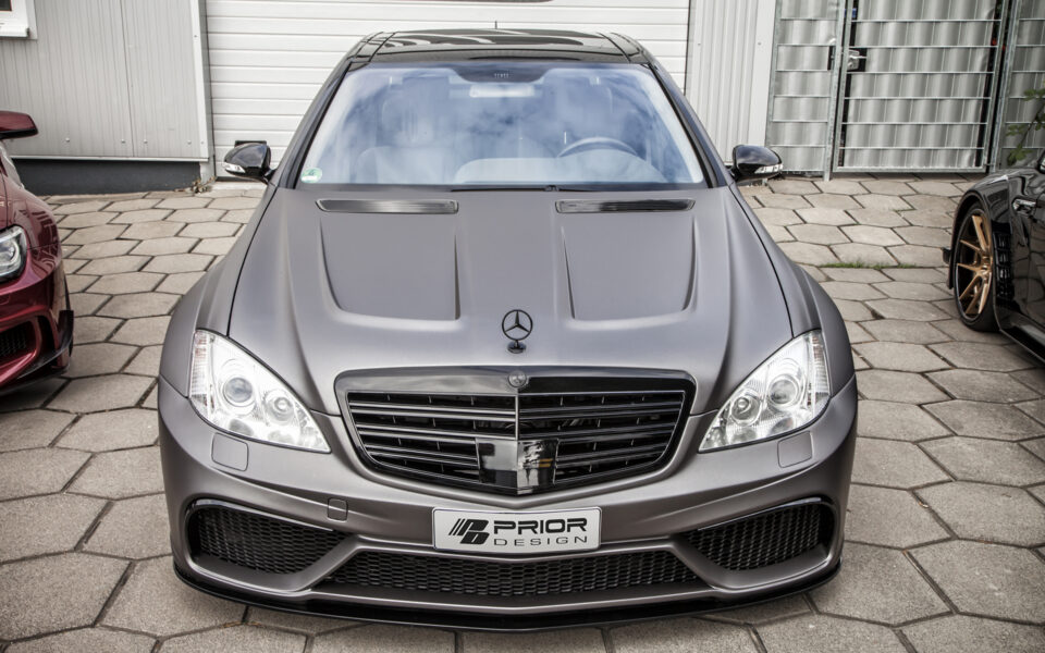 PD Black Edition V2/V3 Widebody Motorhaube für Mercedes S-Klasse W221