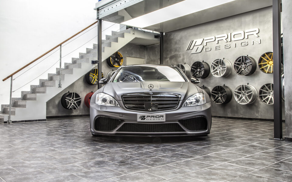 PD Black Edition V3 Widebody Aerodynamik-Kit für Mercedes S-Klasse W221