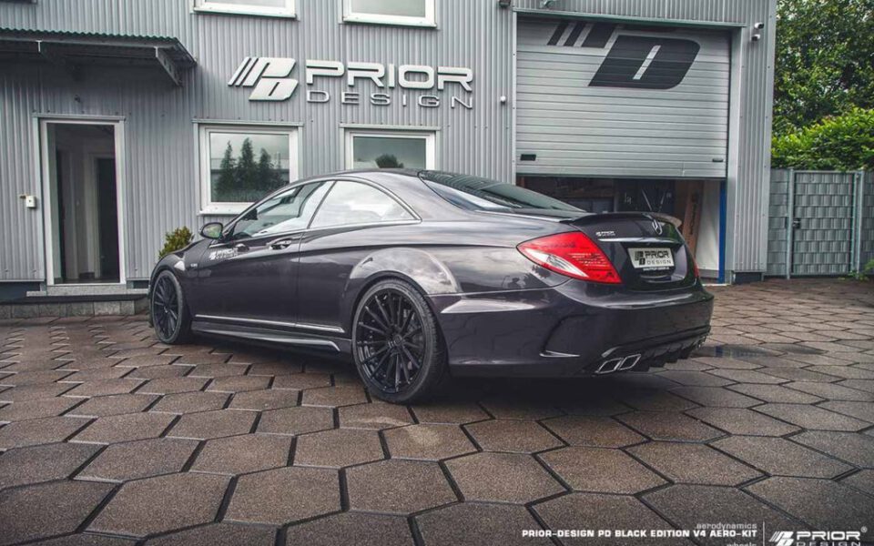 PD Black Edition V4 Diffusor für Mercedes CL C216