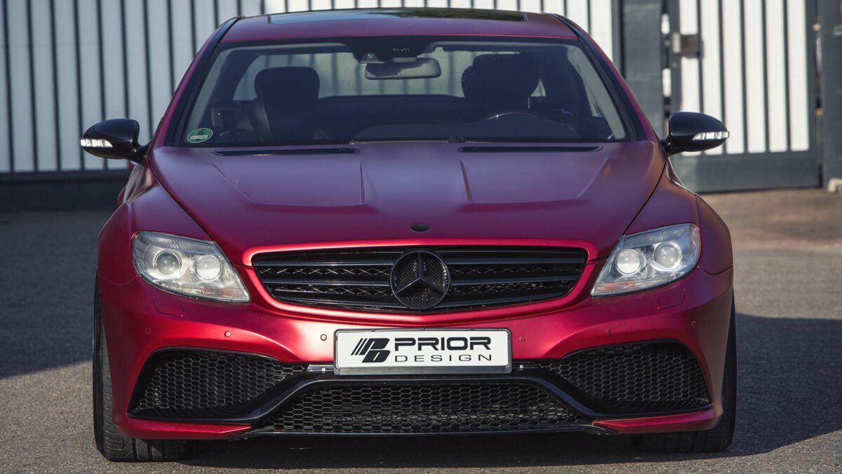 PD Black Edition V4 Frontstoßstange für Mercedes CL C216
