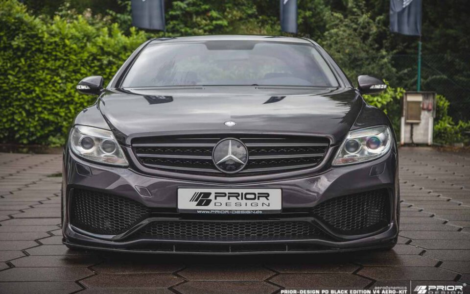 PD Black Edition V4 Frontstoßstange für Mercedes CL C216