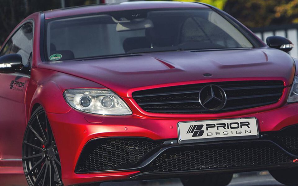 PD Black Edition V4 Frontkotflügel für Mercedes CL C216