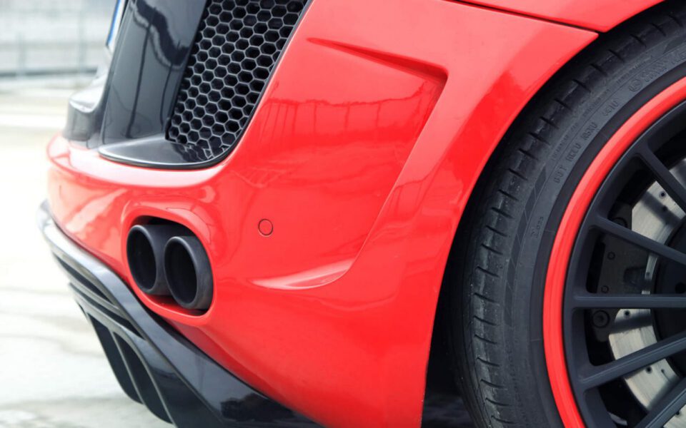 PD GT650/GT850 Heckabdeckung für Heckstoßstange inkl. Alugitter für Audi R8 I [2006-2015]