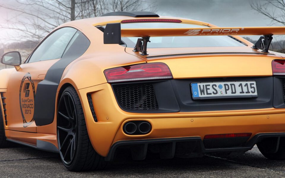 PD GT850 Heckklappenspoiler für Audi R8 Coupe/Spyder