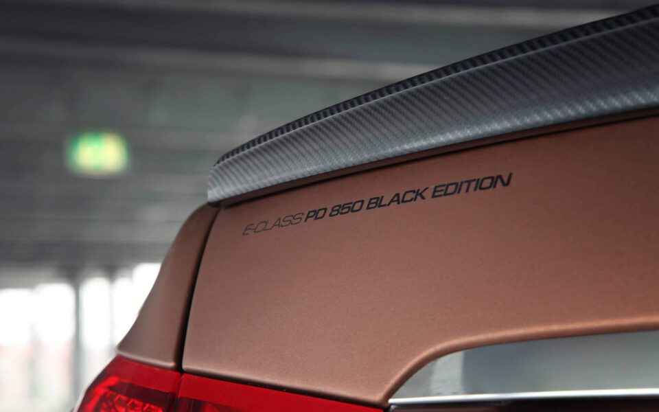 PD850 Black Edition Heckklapppenspoiler für Mercedes E-Coupe C207