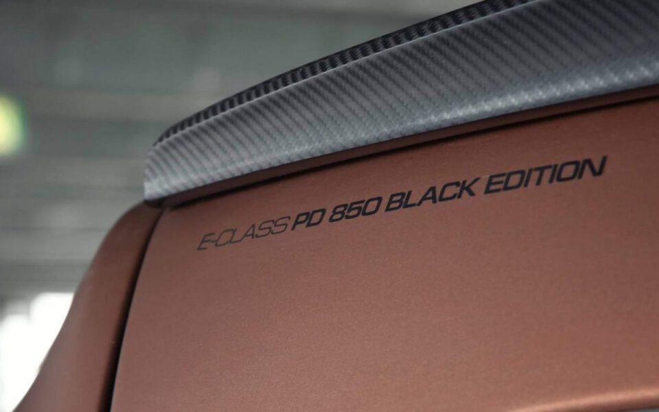 PD850 Black Edition Heckklapppenspoiler für Mercedes E-Coupe C207