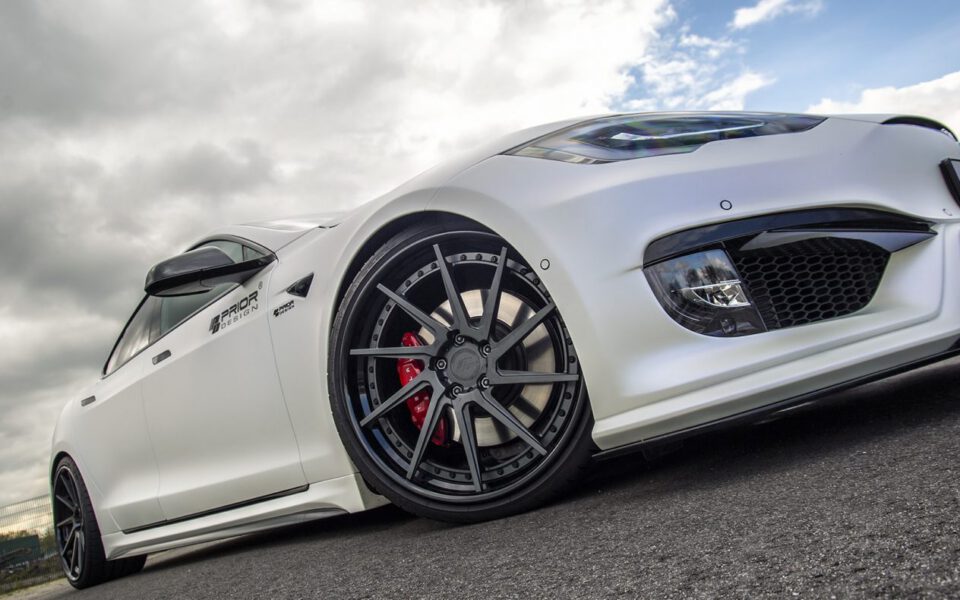 PD-S1000 Frontstoßstange inkl. Frontspoilerschwert für Tesla Model S [2016+]