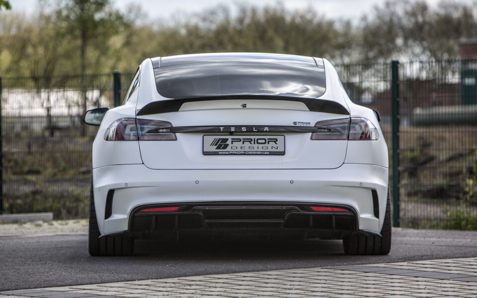 PD-S1000 Heckstoßstange inkl. Diffusor für Tesla Model S [2016+]