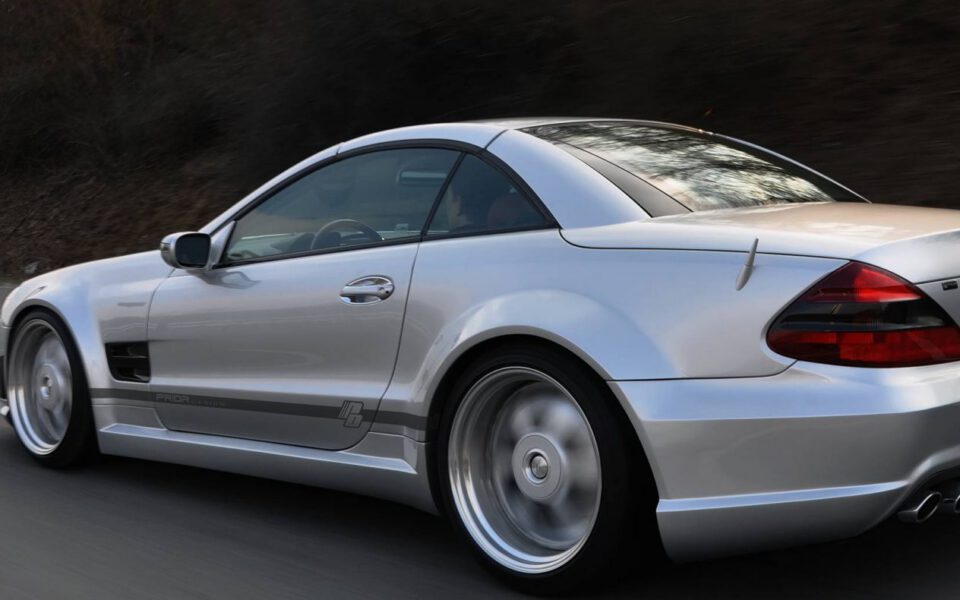 PD-SERIES Heckverbreiterung für Mercedes SL R230/R230FL