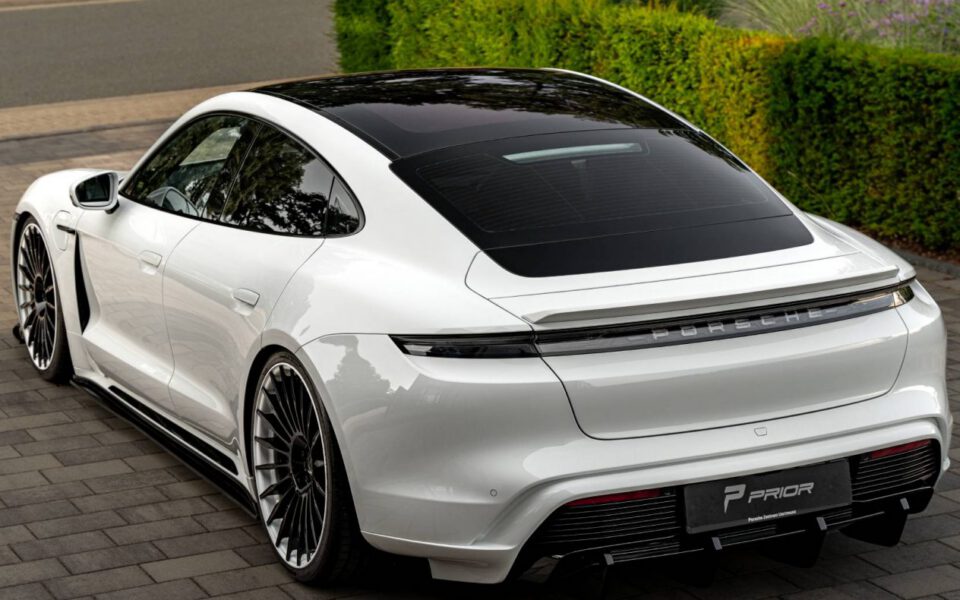 PD TE Diffusoraufsatz für Porsche Taycan [2019+]
