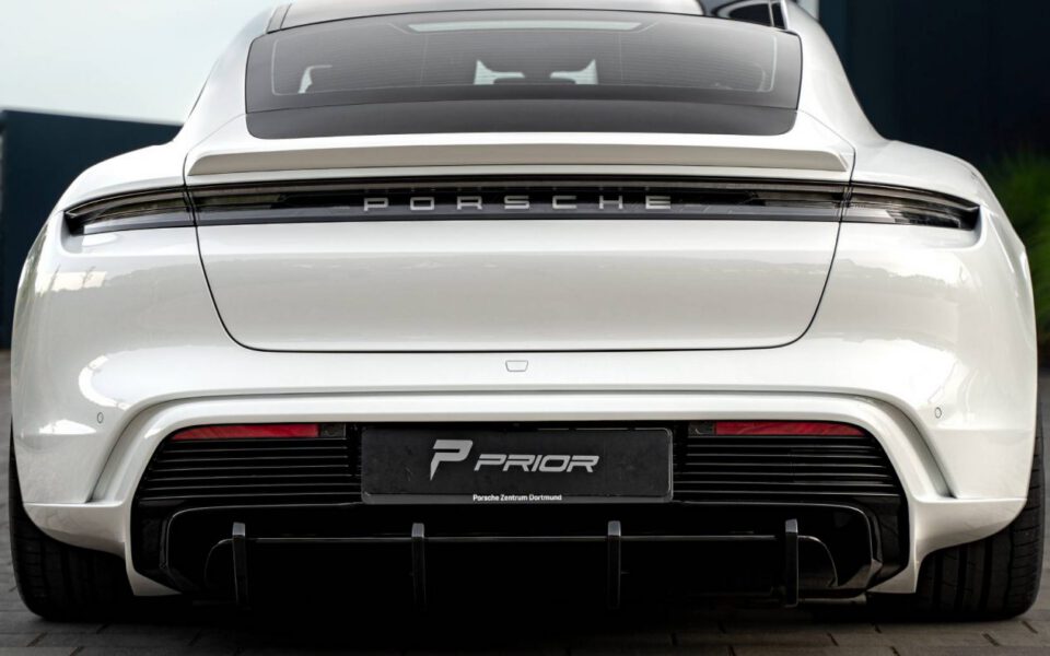 PD TE Diffusoraufsatz für Porsche Taycan [2019+]