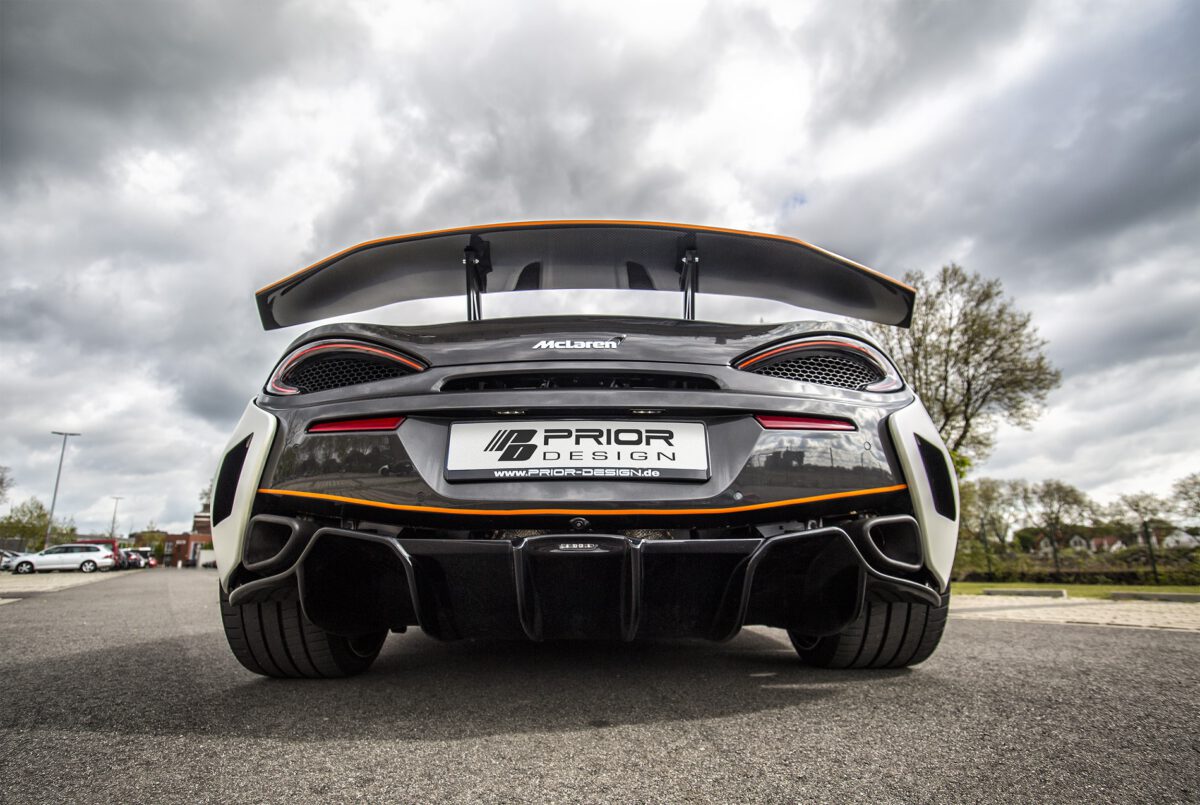 PD1 Heckdiffusor für McLaren 570S