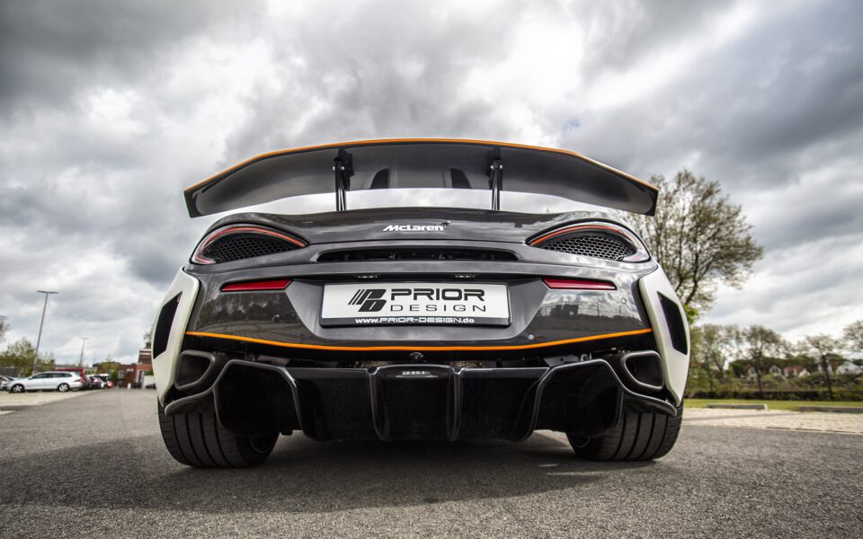 PD1 Heckdiffusor für McLaren 570S