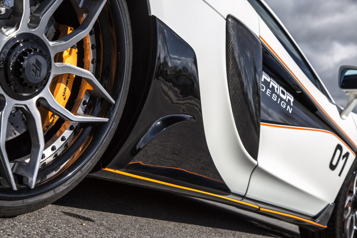 PD1 Heckteile für Seitenschweller für McLaren 570S