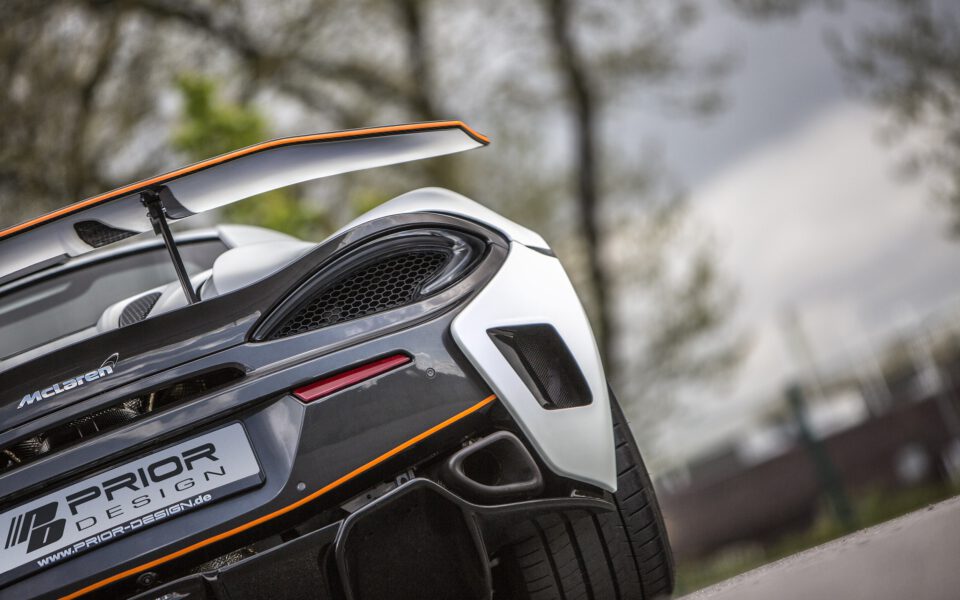 PD1 Seitenteile mit Lufteinlässen für Heckstoßstange für McLaren 570S