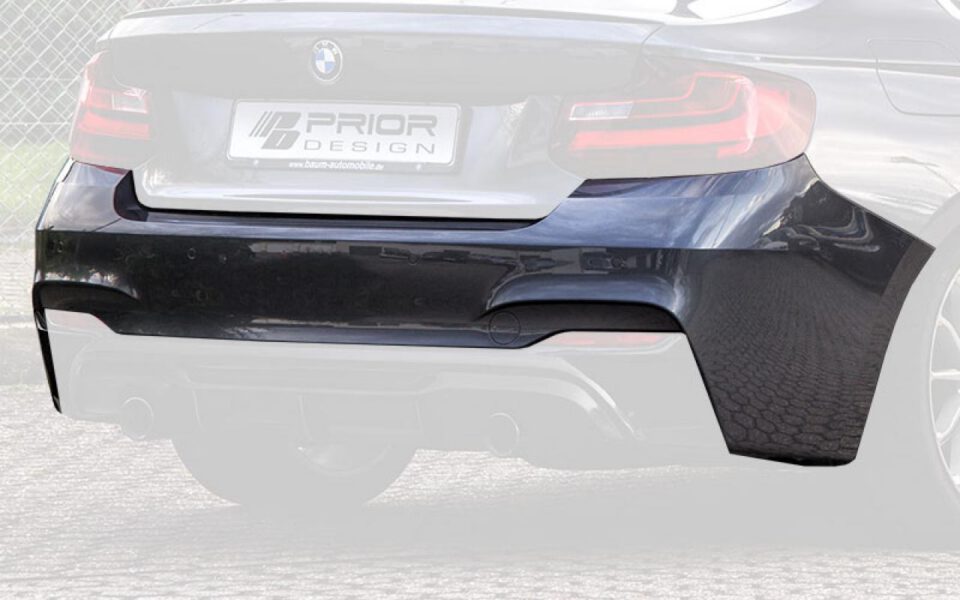 PD2XX Heckstoßstange für BMW 2'er F22/F23 Coupé / Cabrio