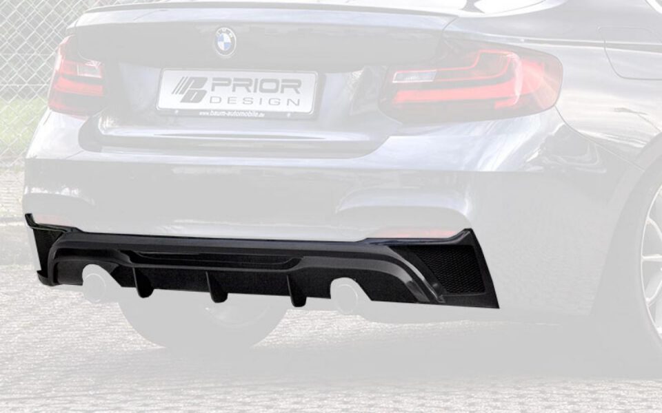 PD2XX Heckdiffusor für BMW 2'er F22/F23 Coupé / Cabrio