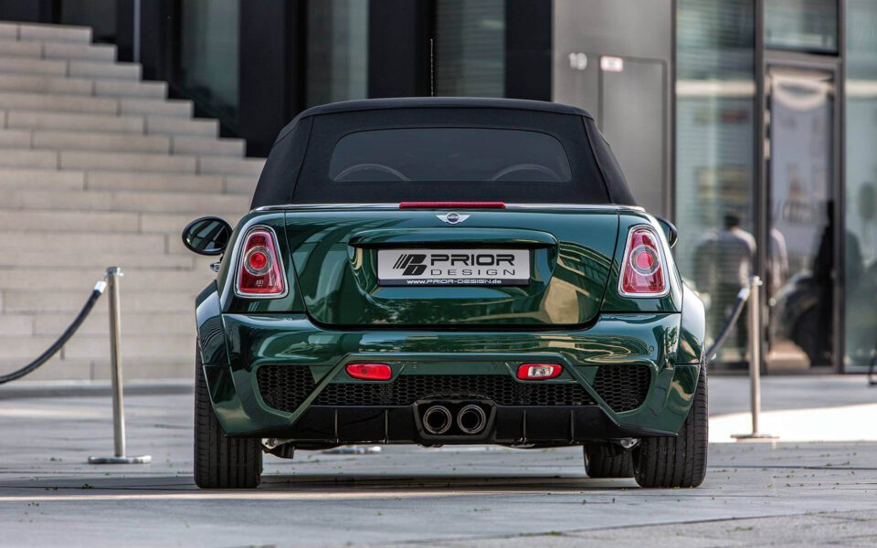 PD300+ Heckstoßstange inkl. Diffusor für Mini Cooper R56