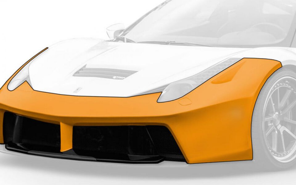 PD458 Widebody Aerodynamik-Kit für Ferrari Italia F458