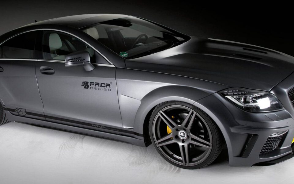 PD550 Black Edition Frontkotflügel für Mercedes CLS C218