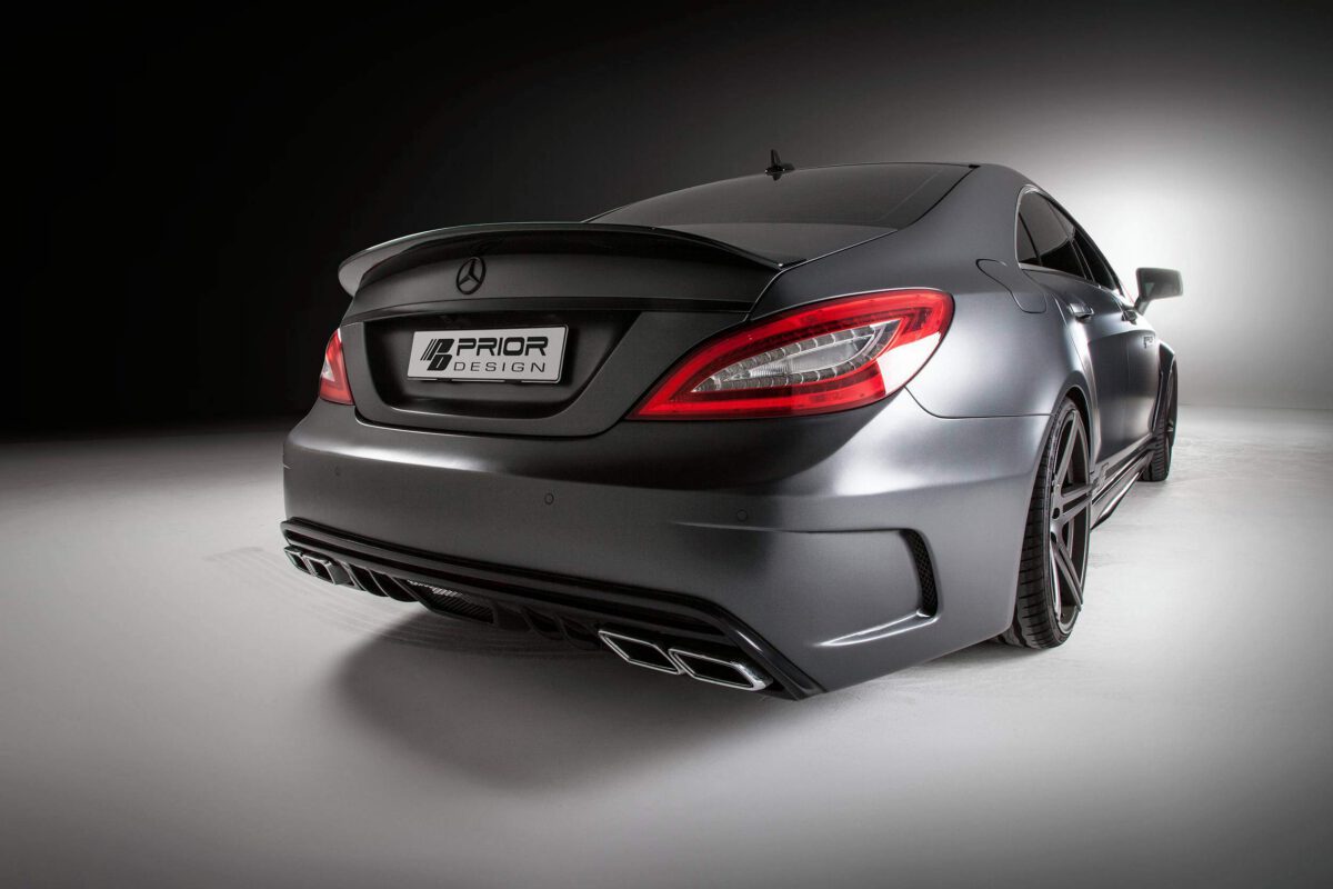 PD550 Black Edition Heckstoßstange für Mercedes CLS C218