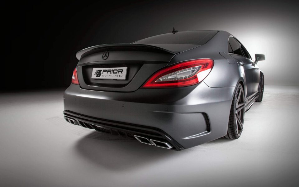 PD550 Black Edition Heckstoßstange für Mercedes CLS C218